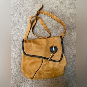 NWOT Delightful genuine, deerskin,, cross body or shoulder purse. One of a kind.